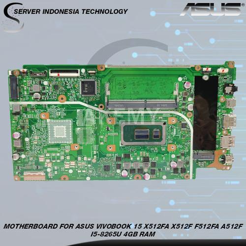 Jual MOTHERBOARD FOR ASUS VIVOBOOK 15 X512FA X512F F512FA A512F I5