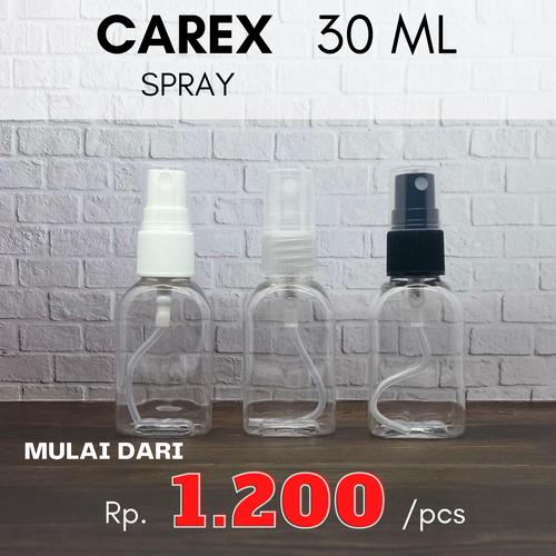 Jual Botol spray PET 30ml Carex hand sanitizer , parfum, facemist