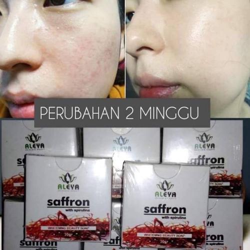 Jual Safron Sabun aleya Bidara Wajah dn Penghilang Flek Hitam original
