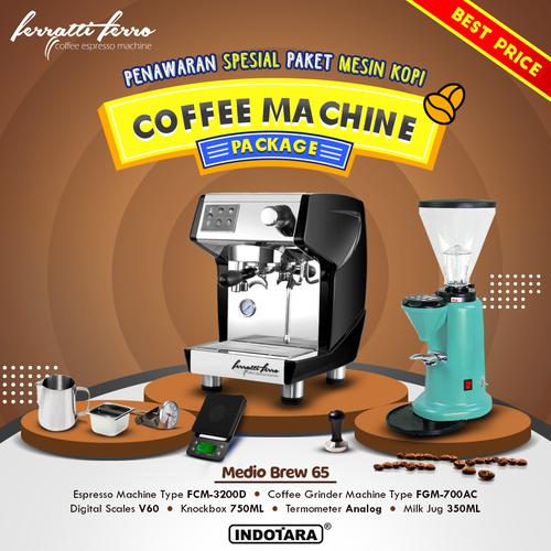 Jual Paket Mesin Kopi Medio Brew 65 