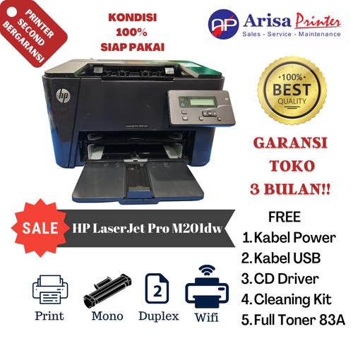 Jual Printer Second/Bekas HP LaserJet Pro M201dw BERGARANSI \u0026 BERKUALITAS -  Jakarta Selatan - Arisa Printer Official Store | Tokopedia