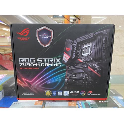 Jual ASUS ROG STRIX Z490-H GAMING (LGA 1200,Z490,DDR4)Intel 10th Comet ...