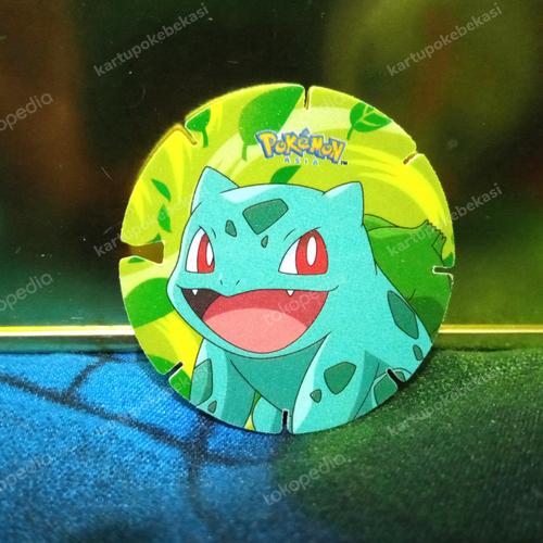 Bulbasaur Coin Jual Pokemon Coin Bulbasaur Tazos chiki balls pokemon Indonesia - Kota ...