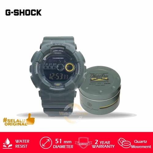 【未使用】CASIO G-SHOCK × master piece GD-100 MSPC 腕時計 カシオ Gショック コラボ リミテッドエディション カーキ デジタル Y0907 未使用】CASIO G-SHOCK × master piece GD-100 MSPC 腕時計 カシオ G