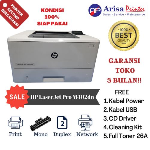 Jual Printer Second/Bekas Hp LaserJet Pro M402dn BERGARANSI \u0026 BERKUALITAS -  Jakarta Selatan - Arisa Printer Official Store | Tokopedia