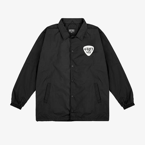 Gambar Geoff Max Official - Kowaru Black | Coach Jacket | Jacket Pria - S dari Geoff Max Official Kota Bandung Tokopedia