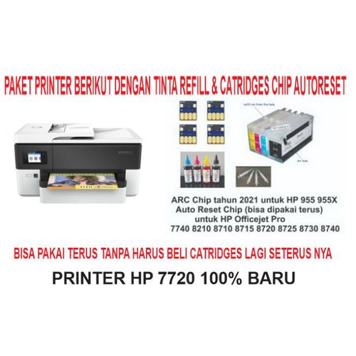 Jual PRINTER HP 7720 CATRIDGE REFILL 