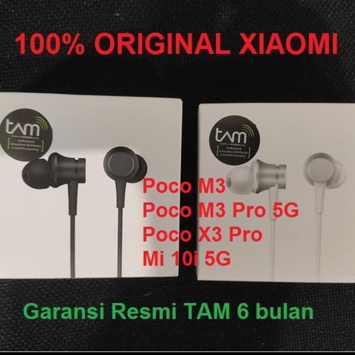 Jual Headset Earphone Xiaomi Poco M3 