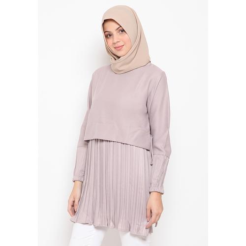 Gambar Baju Atasan Muslim Wanita Le Najwa Ines Tunik dari Le Najwa Jakarta Barat Tokopedia