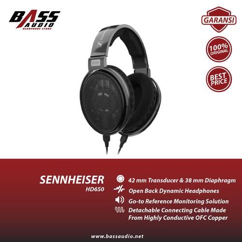 Jual Sennheiser HD650 / HD 650 Audiophile Open-Back Dynamic Headphone -  Jakarta Pusat - Bass Audio STC | Tokopedia