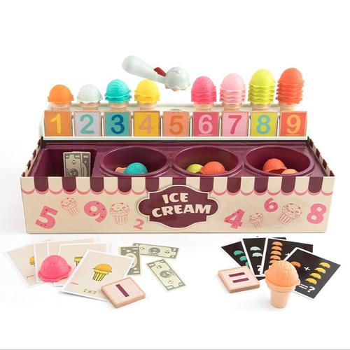Gambar Math & Magic Number Cognitive Ice Cream Box - Mainan Edukasi dari TokoBoardGame undefined Tokopedia