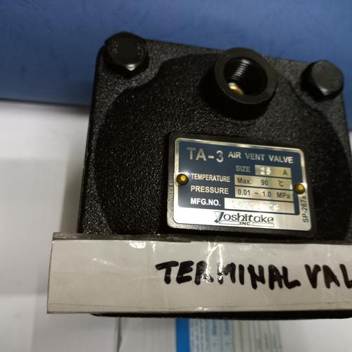 Jual air vent yoshitake ta3 1inch/air vent valve yoshitake ta3 1"/TA