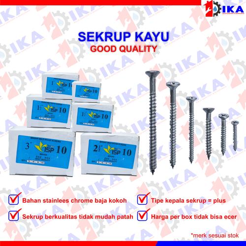 Foto Produk Sekrup skrup kayu 1/2 inch plus (+) murah kuat bagus dari IKA - Official