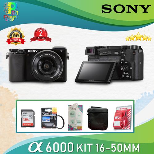 Promo SONY ALPHA A6000 KIT 1650MM F3.55.6 OSS / Sony A6000 KIT 16