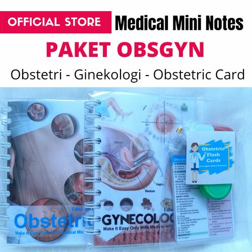 Gambar Medical Mini Notes - Paket Obsgyn (Obstetri + Ginekologi + Card) - Obs Ginek +Card dari MMN Original Kota Makassar Tokopedia