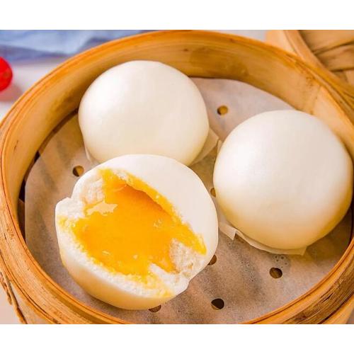 Foto Produk Custard Salted Egg Pao - 3 pcs dari Halofudi