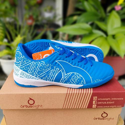 Foto Produk SEPATU FUTSAL ORTUSEIGHT CATALYST CHYPER + FREE KAOS KAKI - Biru, 41 dari dzaky_sport