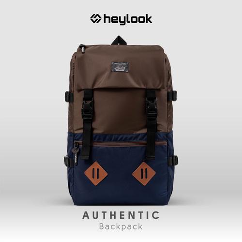 Gambar TAS BACKPACK PRIA ORIGINAL /TAS TRAVELLING /RANSEL SEKOLAH CEWEK COWOK - MAROON GREY dari Heylook Official Kota Tangerang Tokopedia