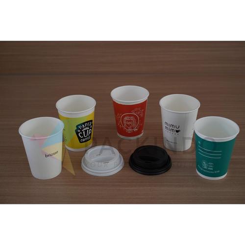Jual Tutup Gelas Kertas Panas / Lid Paper Cup Hot 8oz,-16oz Hitam ...