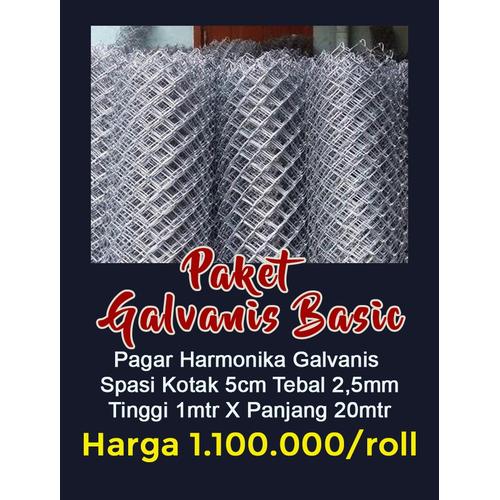 Gambar Kawat Harmonika Galvanis 2.5mmx1mx20m dari Toko Bintang Anugrah Kota Pekanbaru Tokopedia