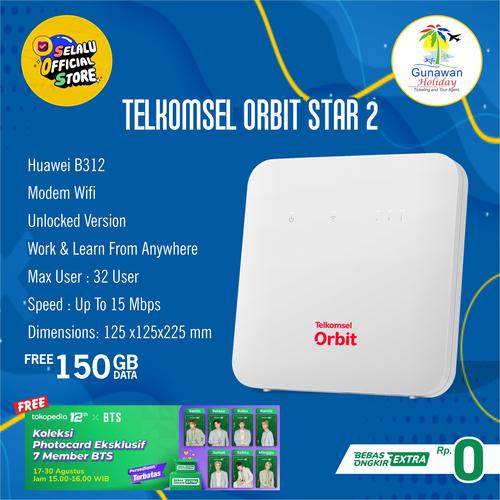 Gambar Best Seller Telkomsel Orbit Star 2 Free 50GB + 5gb - ANTENAOUTDOOR dari gunawan sukses holiday Kota Tangerang Tokopedia