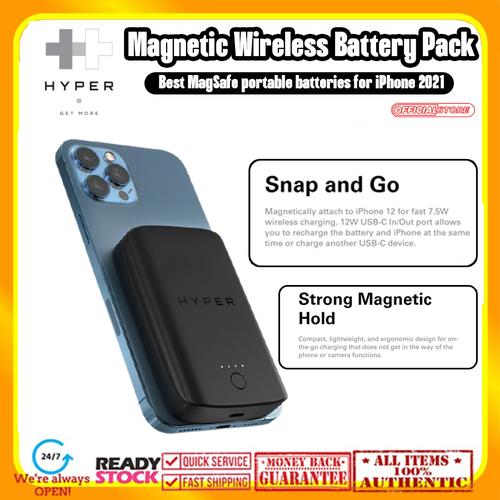 Gambar HYPERJUICE Magnetic Wireless Charger Battery Pack Fast Charging dari HYPERDRIVE OFFICIAL INDONESIA Jakarta Barat Tokopedia