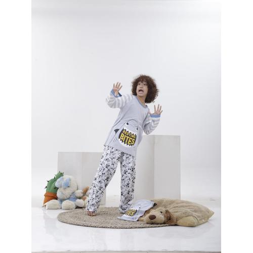 Foto Produk Piyama Anak Long Shirts Bedtime Bites LSLP126 - 10 dari Boboo Kids