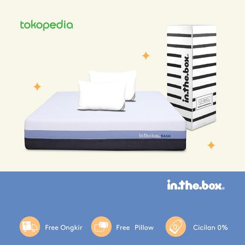 Promo Kasur Spring Bed Orthopedic IN THE BOX Dash FREE Bantal