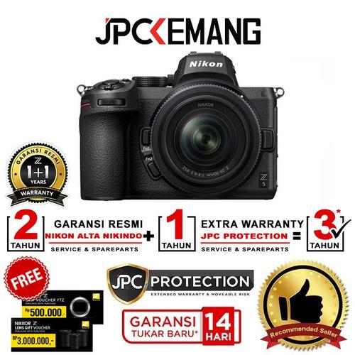 Foto Produk Nikon Z5 Nikon Z 5 kit 24-50mm f4-6.3 Kamera Mirrorless GARANSI RESMI dari JPCKemang