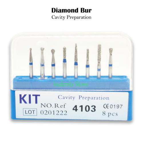 Jual Dental Diamond Bur Preparasi Cavity Gigi Kota Bekasi Indents