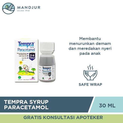 Gambar Tempra Syrup 30 mL - Pereda Demam dan Nyeri Khusus Anak-anak dari mandjur Jakarta Pusat Tokopedia