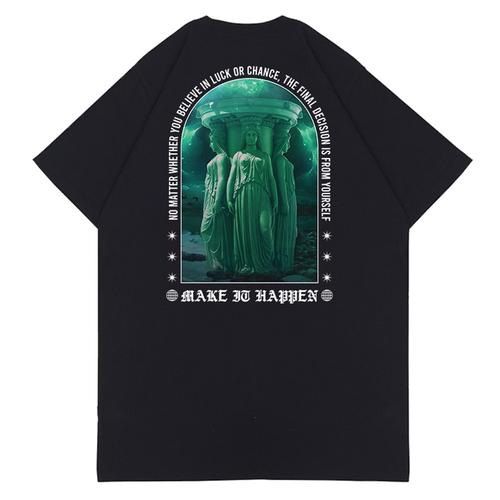 Gambar Cotton Goods Kaos Grafis Believe Black Graphic Oversized Tees - S dari COTTON GOODS STORE Kota Bandung Tokopedia