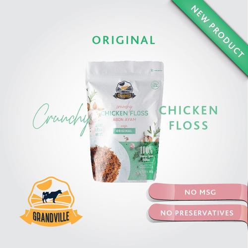 Gambar Grandville Abon AYAM Crunchy Single Pack Original dari ShaSha Food-Store Kab. Bekasi Tokopedia