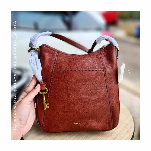 Jual Tas Fossil Talia Crossbody Brown 