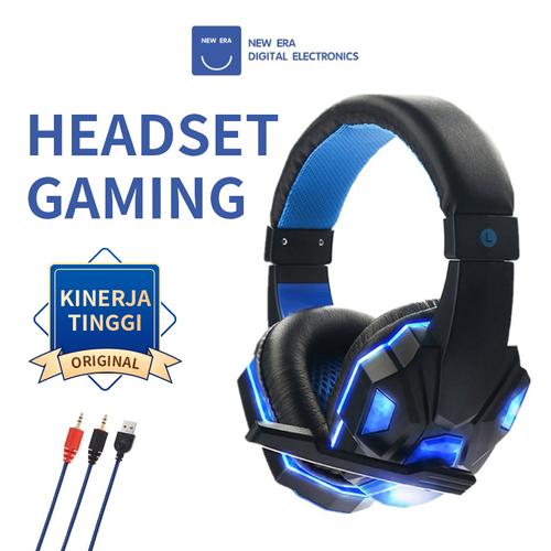 Promo Headset Gaming LED+Microphone 