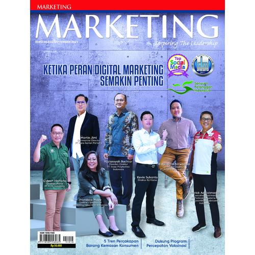Gambar Majalah Marketing Edisi September 2021 dari Majalah MARKETING Jakarta Utara Tokopedia