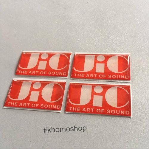 Jual STICKER EMBLEM LOGO AUDIO JIC AUDIO - Kab. Blitar - khomoshop ...