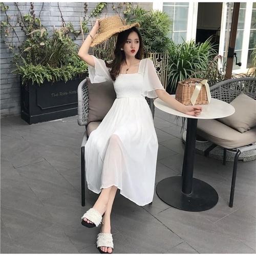 Jual D0633 SPLASH KOREAN VINTAGE MIDI 