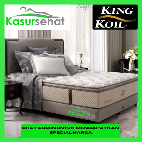 Jual King Koil Kasur Springbed World Endorsed Full Set 160x200 Kab Tangerang Kasursehat Id Tokopedia Jual King Koil Kasur Springbed World, King Koil Spring Bed Set