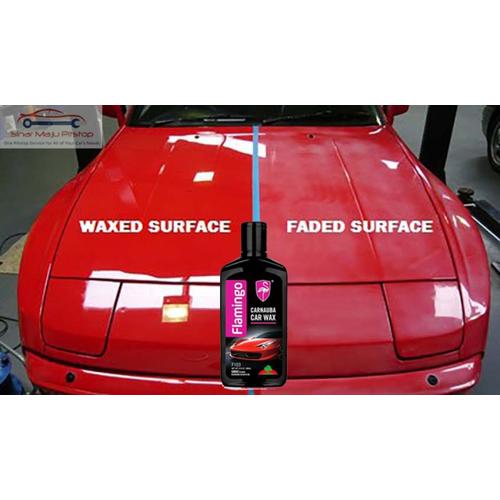 Jual Cairan Poles Kilap & Perawatan Cat Body Mobil FLAMINGO CARNAUBA