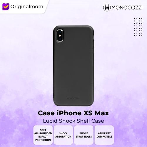 Foto Produk Monocozzi Case iPhone XS Max - Lucid Shock - Hitam dari Originalroom