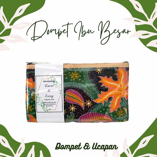 Gambar Souvenir pernikahan dompet batik/ pouch dompet (FREE KEMAS DAN UCAPAN) dari Bahagia Laris manis Kab. Sleman Tokopedia