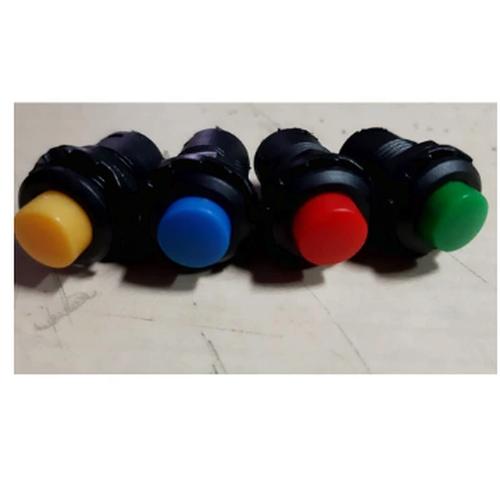 Jual Push On Off Toggle Button Switch Saklar Tombol Bulat Warna 2 Kaki ...