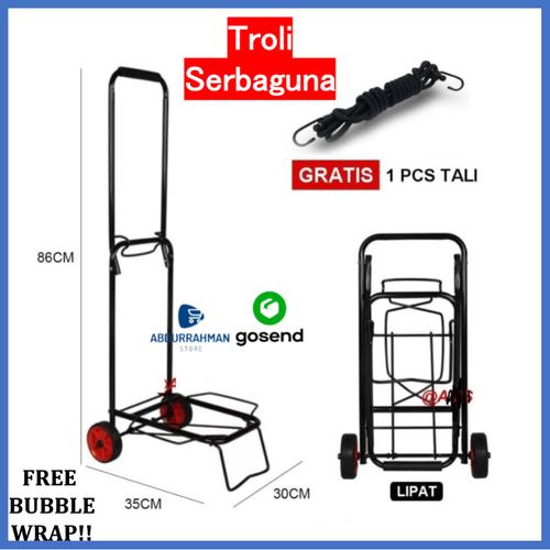 Foto Produk Troli Alat Angkut Barang Galon Gas Kardus Tabung Oksigen Lipat Trolley dari Abdurrahman Store