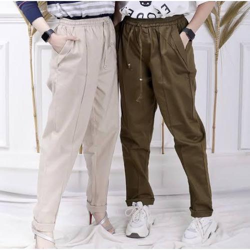 BAGGY PANTS FULL KARET PINGGANG JUMBO 