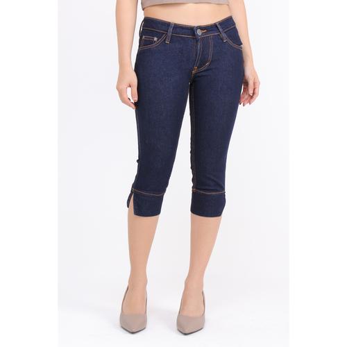 Gambar Denim wanita Celana jeans wanita hig-rise 7/8,model Kaki bawah belah, - DONGKER, 27 dari jeanspremiumm Jakarta Utara Tokopedia