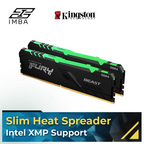 Jual Kingston FURY Beast RGB 16GB (8X2 