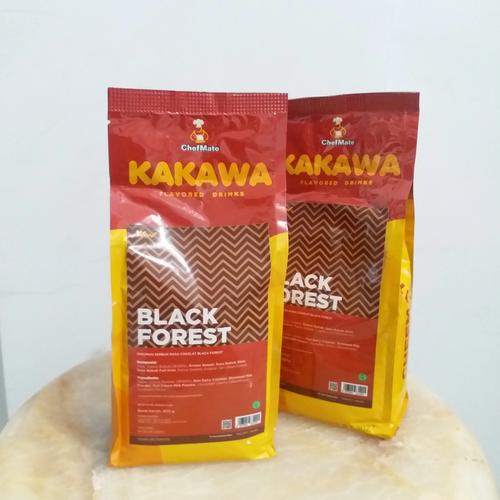 Foto Produk Kakawa Black Forest drink 500 gram Chefmate minuman bubuk kekinian dari agungjayaonline