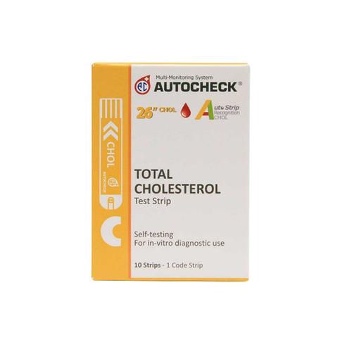 Gambar AUTOCHECK STRIP CHOLESTEROL 10'S dari TokoTensi Kota Semarang Tokopedia