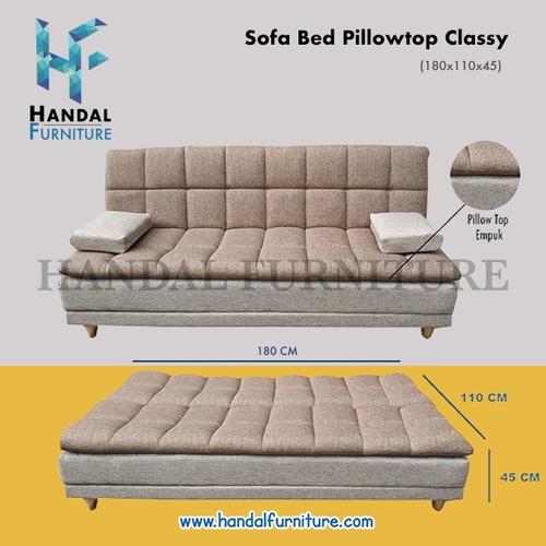 Promo Promo! Sofa Bed Pillow Top Classy Minimalis Duduk dan Rebahan